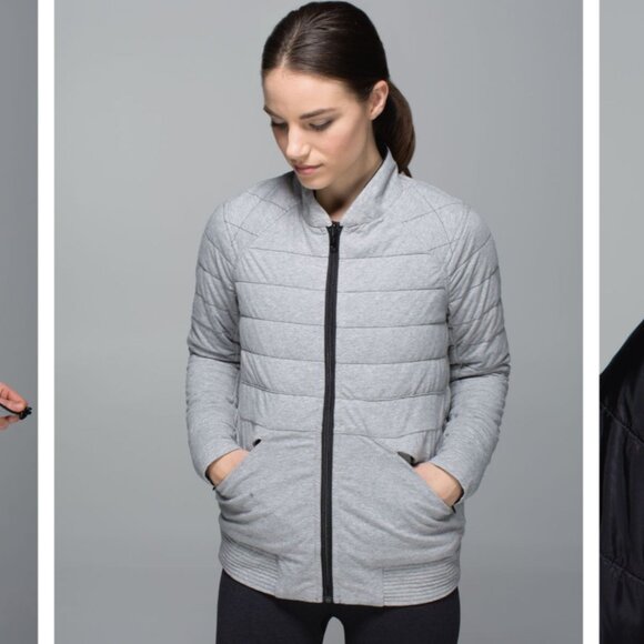 EUC Lululemon Reversible Bomber Jacket - Picture 3 of 12